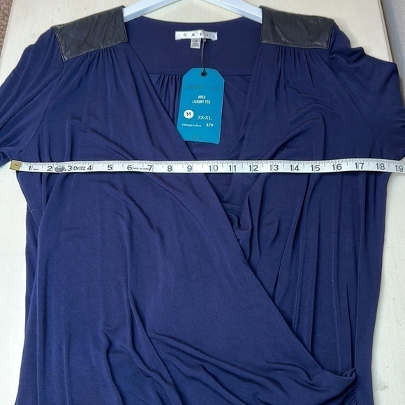 NWT CAbi Midnight in Paris Luxury Tee Style 953 Size M - Picture 12 of 16